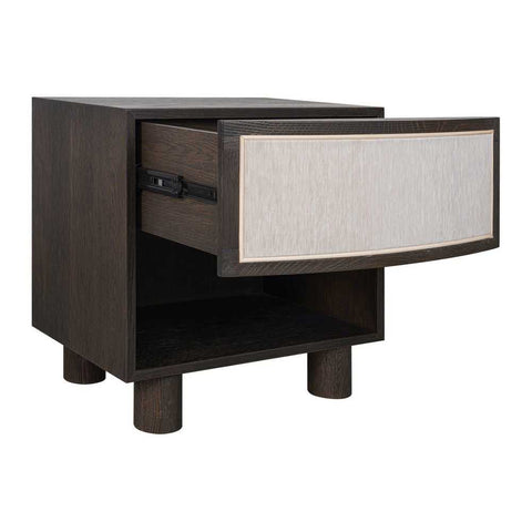 Bessie 55x56cm 1 Drawer Bedside Table - Bedside Tables - Eleganté