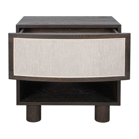 Bessie 55x56cm 1 Drawer Bedside Table - Bedside Tables - Eleganté