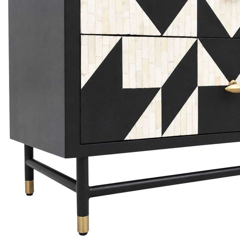 Huxton 80cm 3 Drawer Chest - Chests of Drawers - Eleganté
