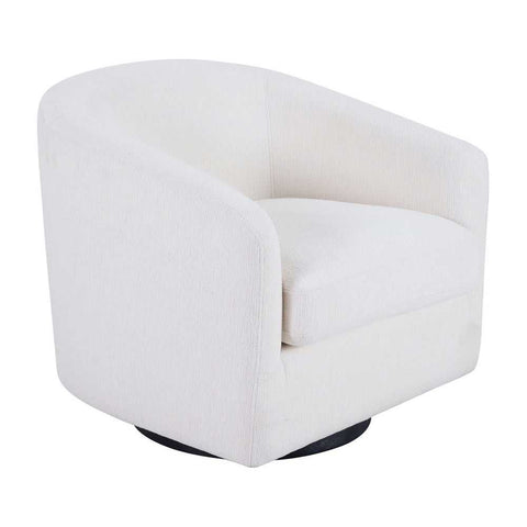 Bellevue Swivel Arm Chair - Ecru - Occasional Chairs - Eleganté