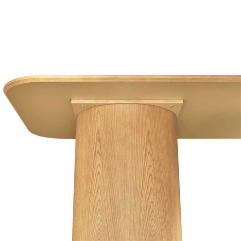 Eli Rectangular Dining Table - 2.4m Oak - Dining Tables - Eleganté
