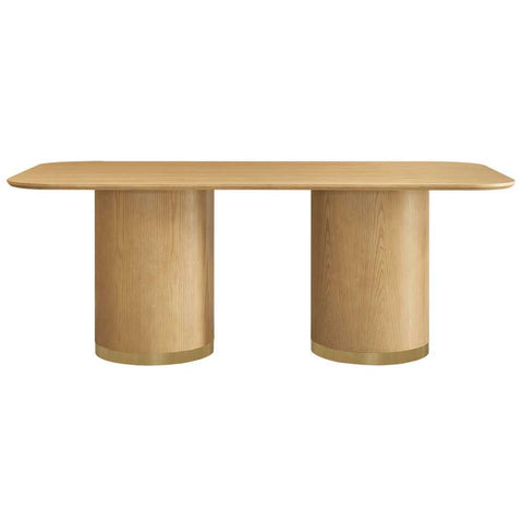 Eli Rectangular Dining Table - 2m Oak - Dining Tables - Eleganté