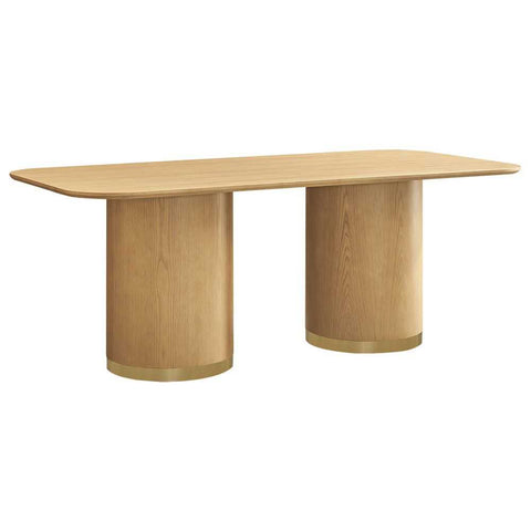 Eli Rectangular Dining Table - 2m Oak - Dining Tables - Eleganté