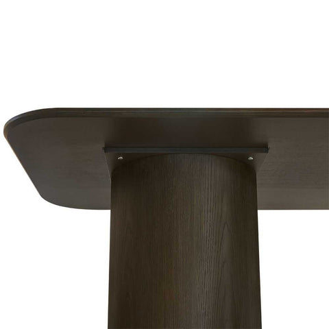 Eli Rectangular Dining Table - 2m Smoked Oak - Dining Tables - Eleganté