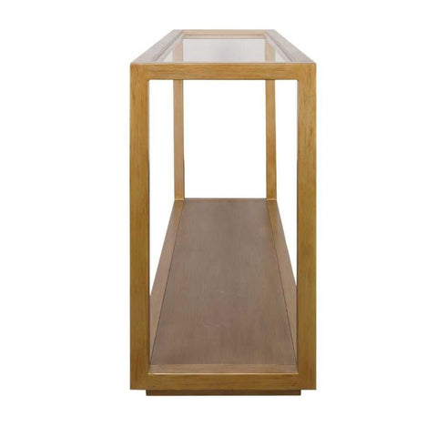 Sadie 140cm Console Table - Antique Gold - Console Tables - Eleganté
