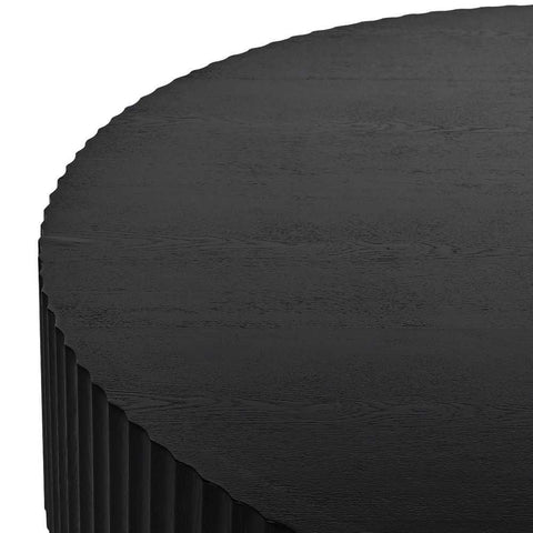 Avery Round Coffee Table - Black - Coffee Tables - Eleganté