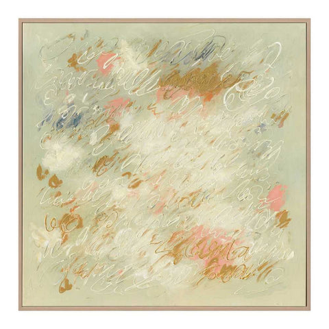 Verdant Whisper 120x120cm Canvas Painting - Canvas Paintings, Oils, Prints, Wall Art - Eleganté