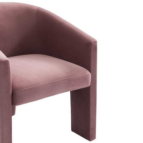 Kylie Dining Chair - Dusty Rose - Dining Chairs - Eleganté