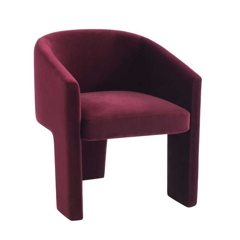 Kylie Dining Chair - Wine - Dining Chairs - Eleganté