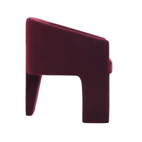 Kylie Dining Chair - Wine - Dining Chairs - Eleganté