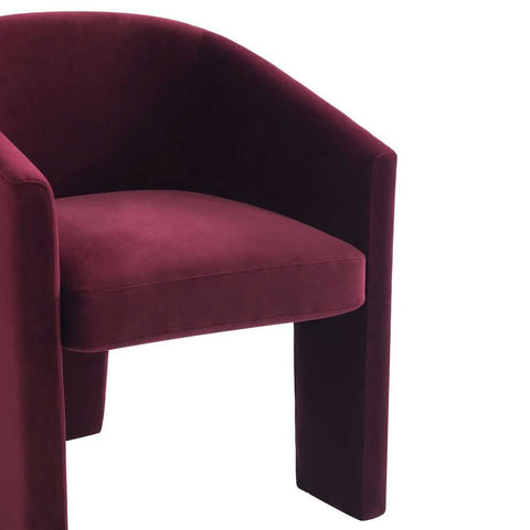 Kylie Dining Chair - Wine - Dining Chairs - Eleganté