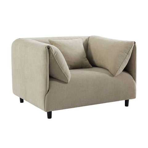 Dominic Arm Chair - Wheat - Occasional Chairs - Eleganté