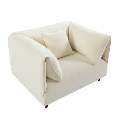 Dominic Arm Chair - Ivory - Occasional Chairs - Eleganté