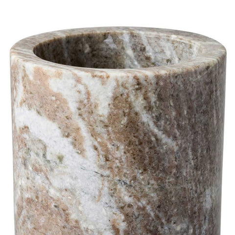 Aries Marble Vase - Small Natural - Bowls, Vases, Vessels - Eleganté