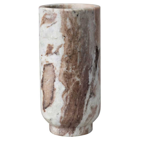 Aries Marble Vase - Large Natural - Bowls, Vases, Vessels - Eleganté