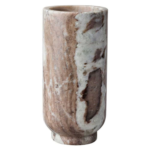 Aries Marble Vase - Large Natural - Bowls, Vases, Vessels - Eleganté