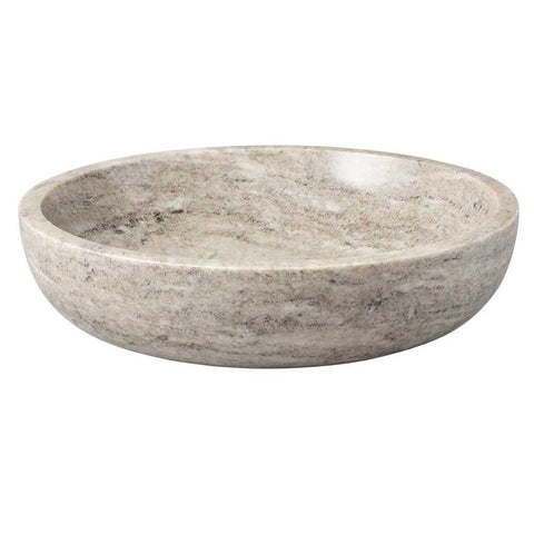 Elara Marble Bowl - Large - Bowls, Vases, Vessels - Eleganté