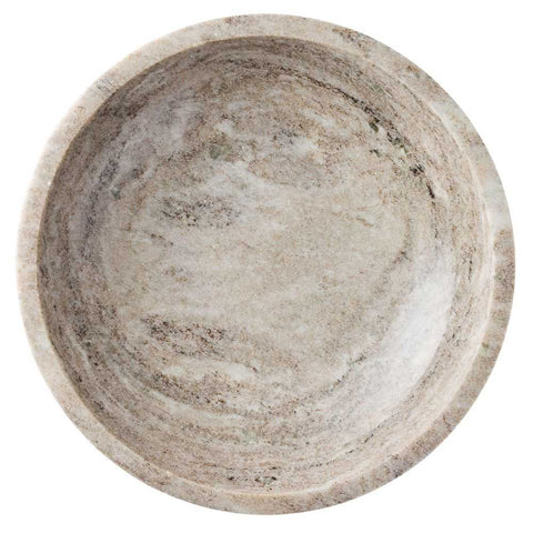 Elara Marble Bowl - Large - Bowls, Vases, Vessels - Eleganté