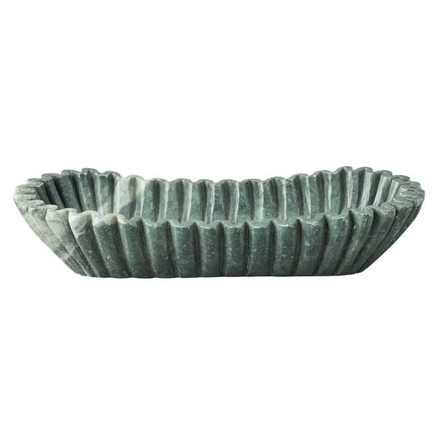 Aster Marble Bowl - Green - Bowls, Vases, Vessels - Eleganté