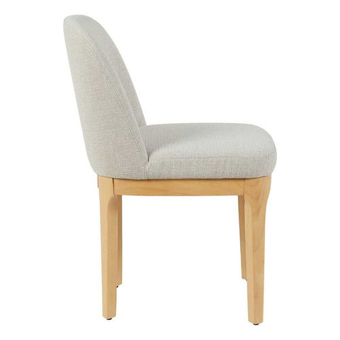 Jamie Natural Dining Chair Set of 2 - Natural - Dining Chairs - Eleganté