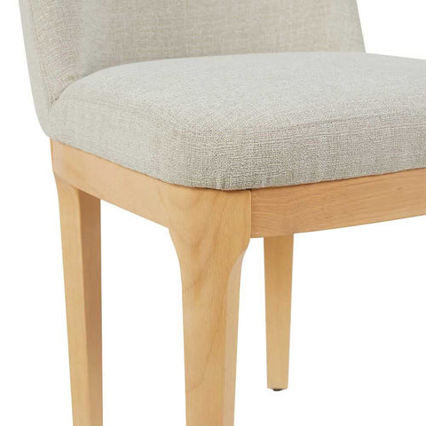 Jamie Natural Dining Chair Set of 2 - Natural - Dining Chairs - Eleganté
