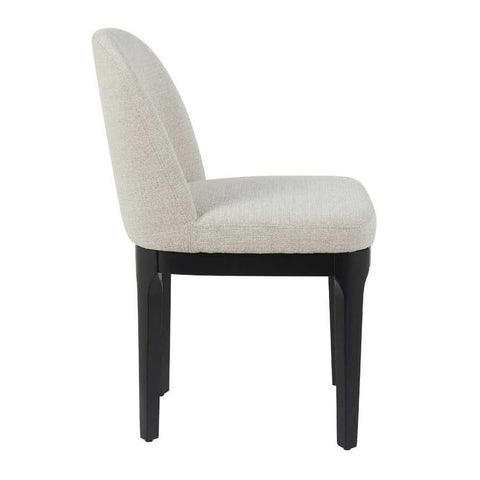 Jamie Black Dining Chair Set of 2 - Natural - Dining Chairs - Eleganté