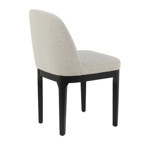 Jamie Black Dining Chair Set of 2 - Natural - Dining Chairs - Eleganté