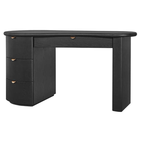 Lina 150cm Desk - Black - Desks - Eleganté