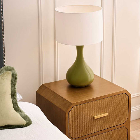 Phoebe Table Lamp - Olive - Phoebe Table Lamp - Olive - Eleganté