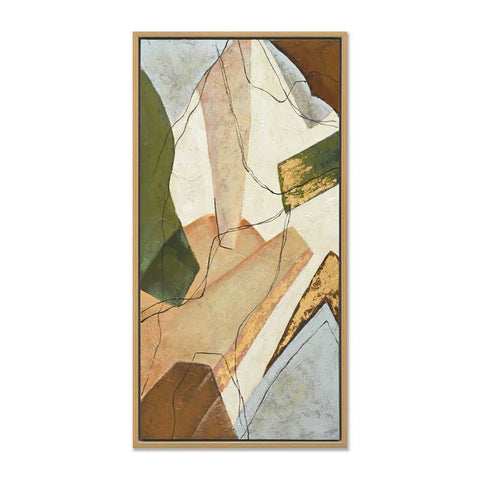 Autumn Leaves Series I 65x125cm Canvas Painting - Canvas Paintings, Oils, Prints, Wall Art - Eleganté