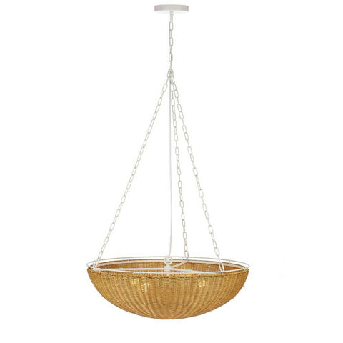 Cali Rattan Pendant - Natural - Cali Rattan Pendant - Natural - Eleganté