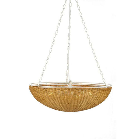 Cali Rattan Pendant - Natural - Cali Rattan Pendant - Natural - Eleganté