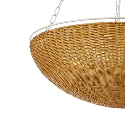 Cali Rattan Pendant - Natural - Cali Rattan Pendant - Natural - Eleganté