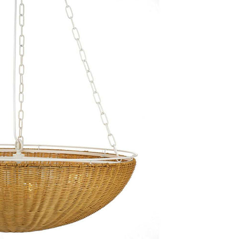 Cali Rattan Pendant - Natural - Cali Rattan Pendant - Natural - Eleganté