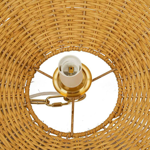 Fortaleza Rattan Pendant - Large Natural - Fortaleza Rattan Pendant - Large Natural - Eleganté