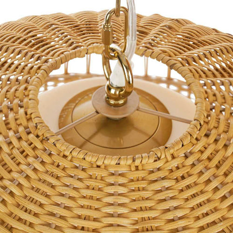 Fortaleza Rattan Pendant - Medium Natural - Fortaleza Rattan Pendant - Medium Natural - Eleganté