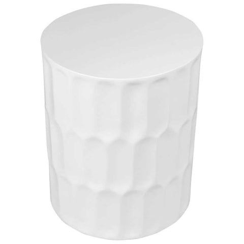 Siena Side Table - White - Side Tables - Eleganté