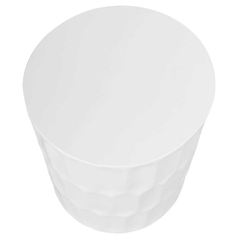 Siena Side Table - White - Side Tables - Eleganté