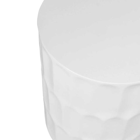 Siena Side Table - White - Side Tables - Eleganté