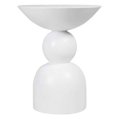 Ravello Side Table - White - Side Tables - Eleganté