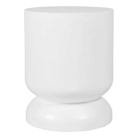 Milan Side Table - White - Side Tables - Eleganté