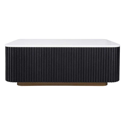 Mason Rectangle Coffee Table - Black - Coffee Tables - Eleganté
