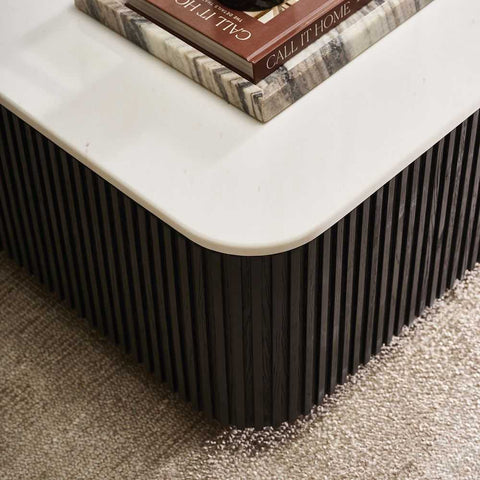 Mason Rectangle Coffee Table - Black - Coffee Tables - Eleganté