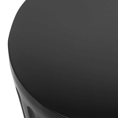 Caleb Side Table - Black - Side Tables - Eleganté