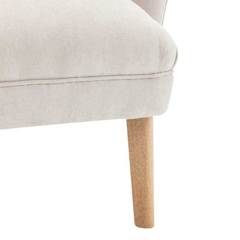 Elsa Arm Chair - Cream Chenille - Occasional Chairs - Eleganté