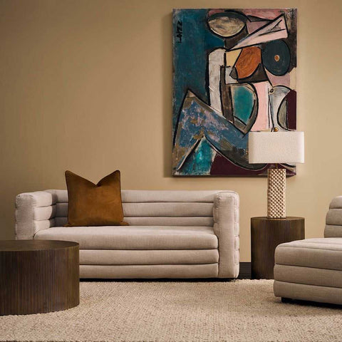 Colorado 2 Seater Sofa - Natural Linen - Colorado 2 Seater Sofa - Natural Linen - Eleganté