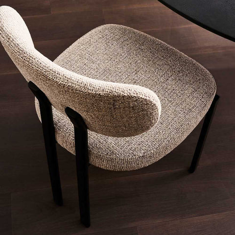 Stuart Dining Chair - Speckle Brown - Dining Chairs - Eleganté