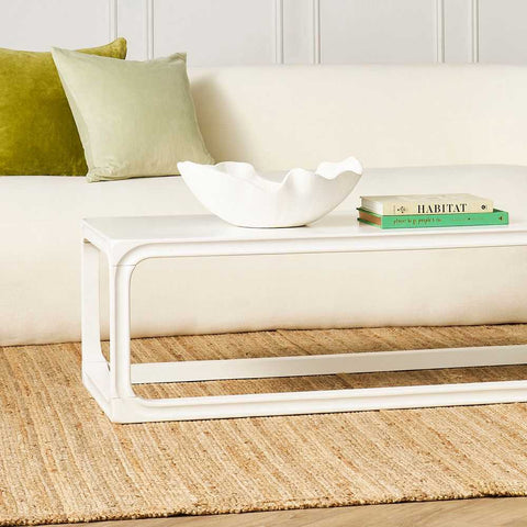 Cadie Coffee Table - White - Coffee Tables - Eleganté