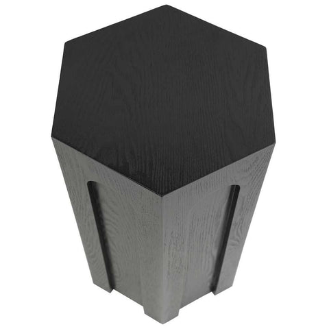 Winston Tall Side Table - Black - Side Tables - Eleganté