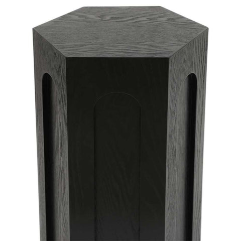 Winston Tall Side Table - Black - Side Tables - Eleganté